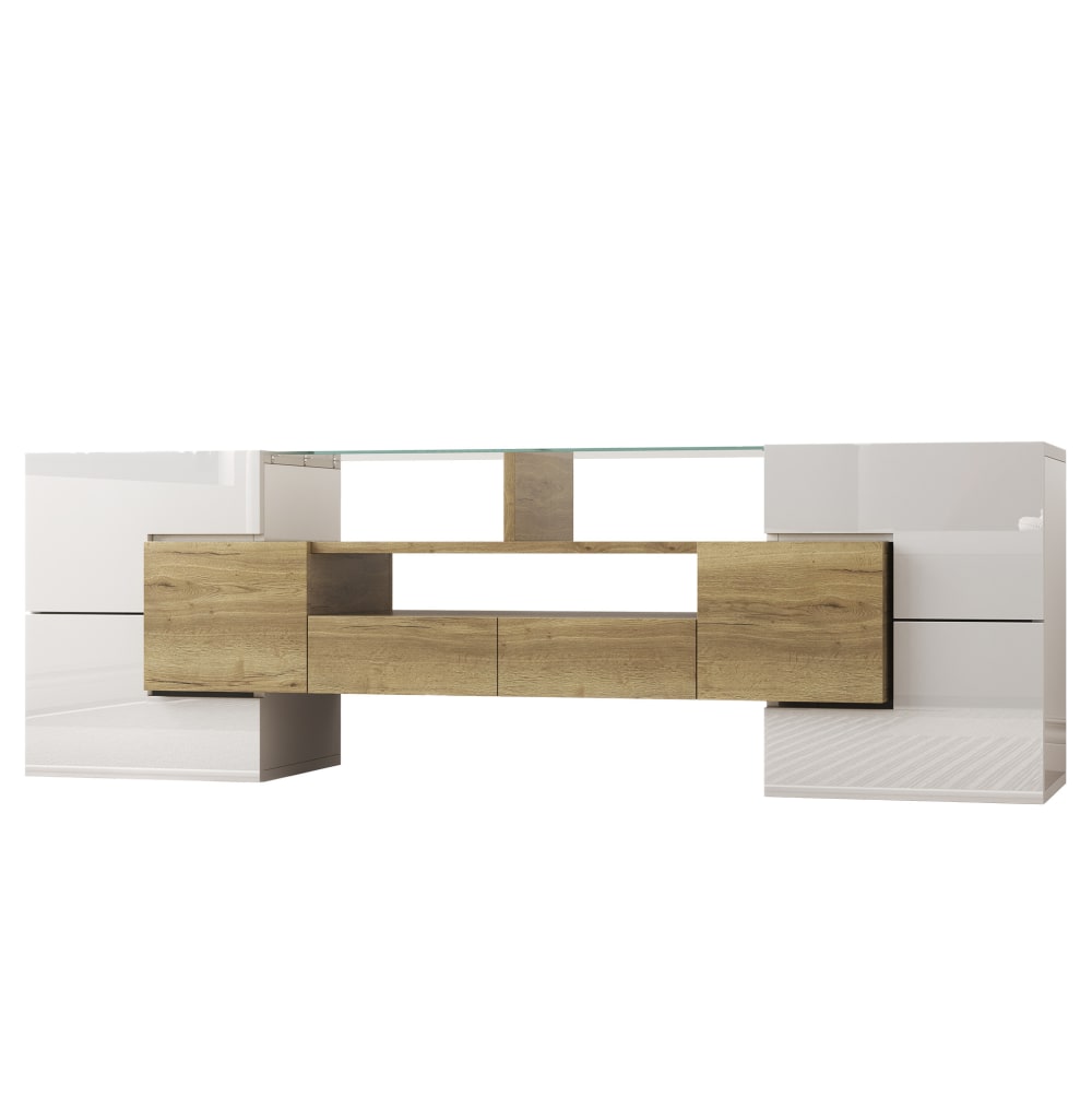 wohnli-moebel-suche-M26189501 Wohnli Möbelsuche - TV-Schrank aus Spanplatte mit LED-Beleuchtung 145 cm