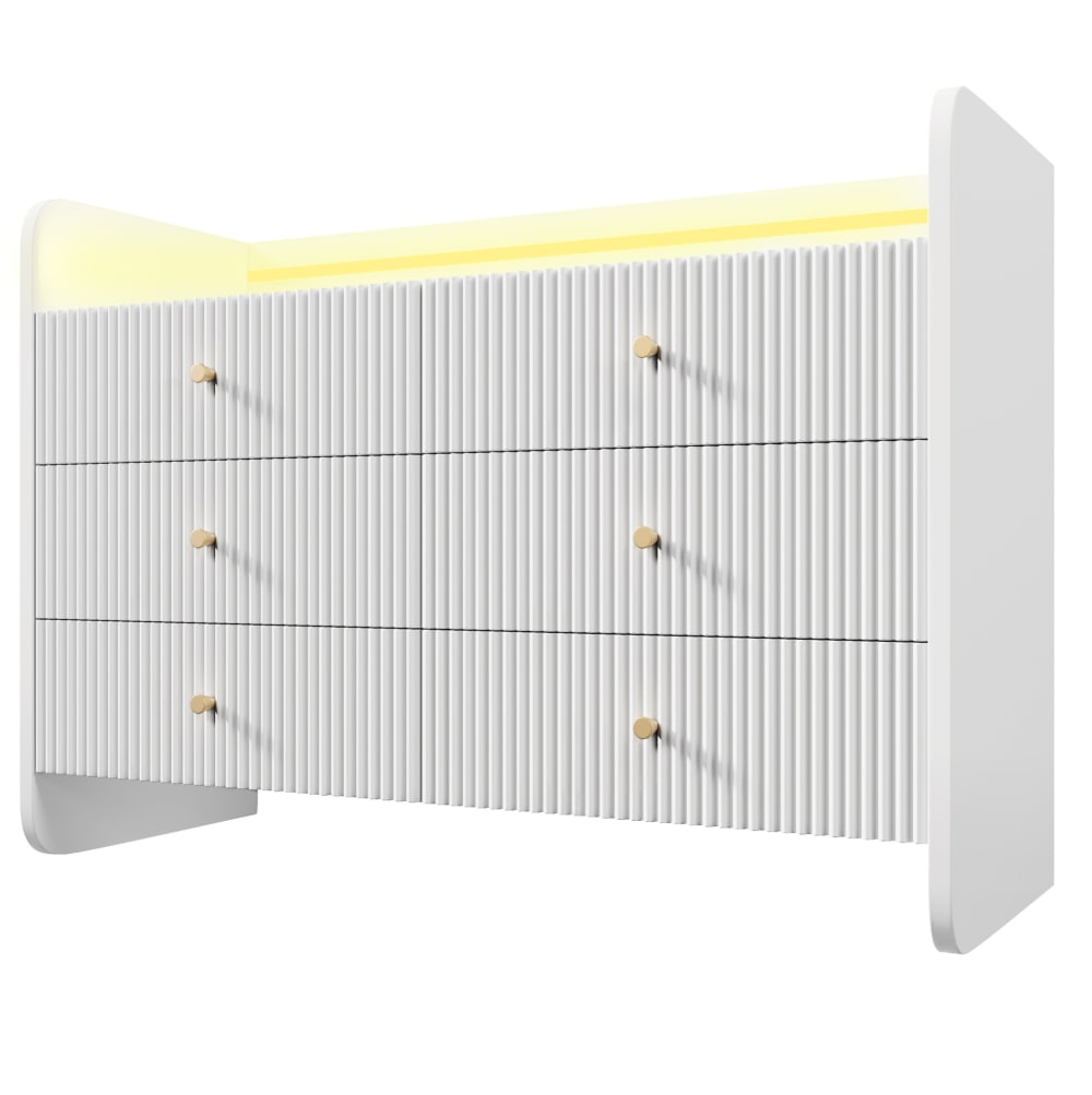 wohnli-moebel-suche-M26189509 Wohnli Möbelsuche - Sideboard aus Spanplatte mit LED-Beleuchtung 120x40x75 cm