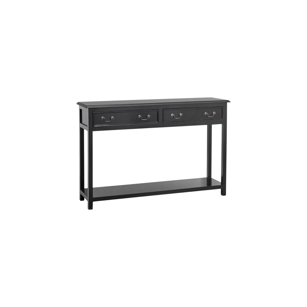 wohnli-moebel-suche-M26189556 Wohnli Möbelsuche - Konsolentisch Moss 80x122cm aus Massivholz mit 2 Schubladen