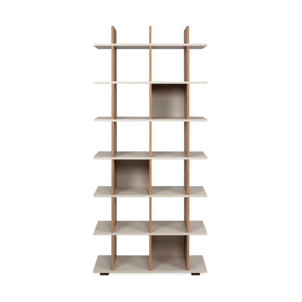 wohnli-moebel-suche-M26189603 Wohnli Möbelsuche - Bücherregal mit 10 Fächern H175 cm - Kaschmir