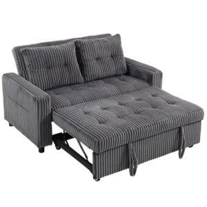 wohnli-moebel-suche-M26190332 Wohnli Möbelsuche - 2-Sitzer Schlafsofa 3-in-1 Polyester dunkelgrau 190x126 cm