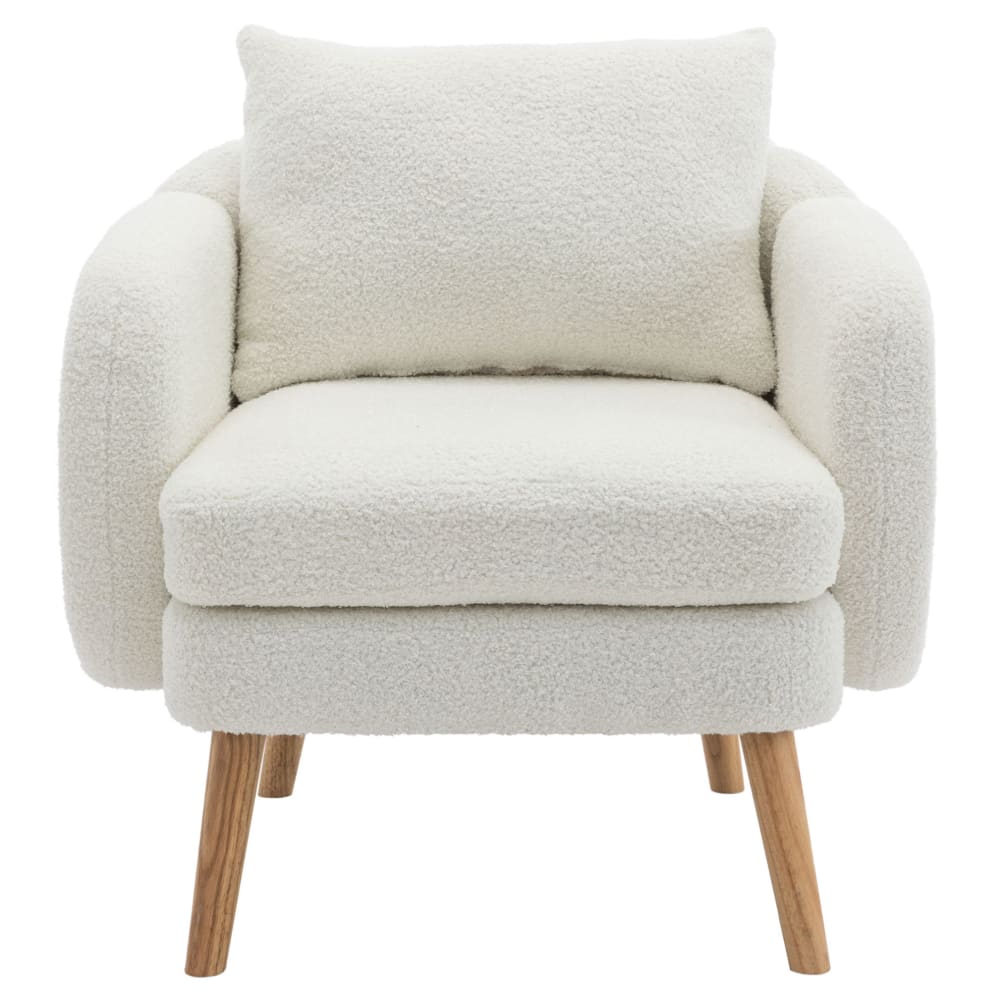 wohnli-moebel-suche-M26190555 Wohnli Möbelsuche - Einzelsofa aus Teddy-Samt weiß