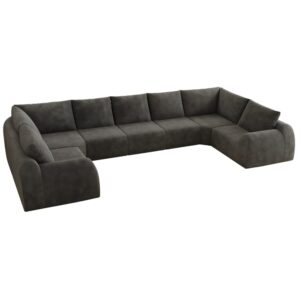 Wohnli Möbelsuche - Sofa aus Chenille dunkelgrau