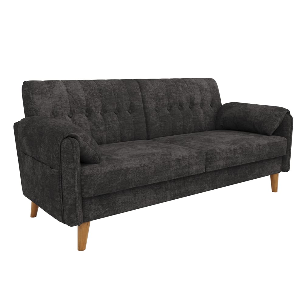 wohnli-moebel-suche-M26190574 Wohnli Möbelsuche - 2-Sitzer-Sofa aus Chenille dunkelgrau