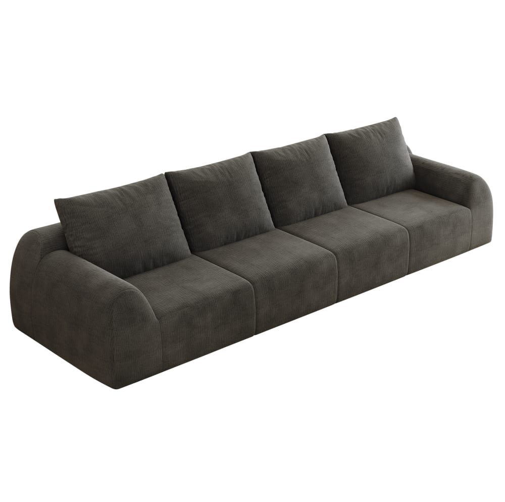 wohnli-moebel-suche-M26190580 Wohnli Möbelsuche - Sofa aus Chenille dunkelgrau 324 cm
