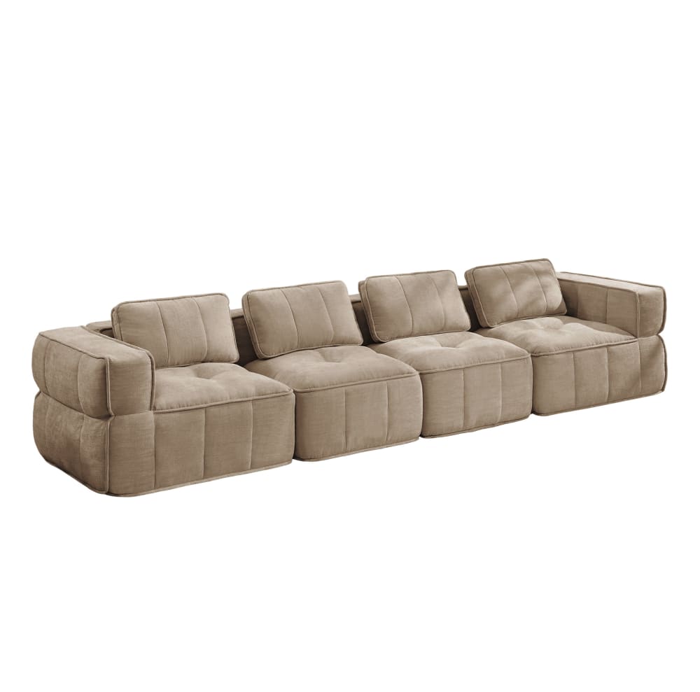 wohnli-moebel-suche-M26190595 Wohnli Möbelsuche - Modulares Sofa ohne Gestell aus Polyester sandfarben