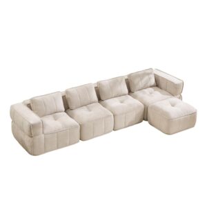 wohnli-moebel-suche-M26190626 Wohnli Möbelsuche - Modulares Sofa aus Polyester beige