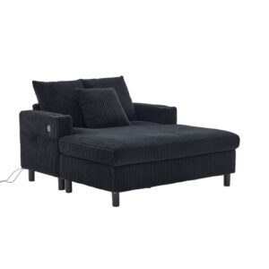 wohnli-moebel-suche-M26190629 Wohnli Möbelsuche - Relaxsessel aus Cordstoff schwarz
