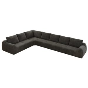wohnli-moebel-suche-M26190664 Wohnli Möbelsuche - Ecksofa aus Chenille-Stoff dunkelgrau