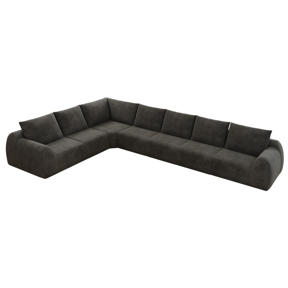 wohnli-moebel-suche-M26190664 Wohnli Möbelsuche - Ecksofa aus Chenille-Stoff dunkelgrau
