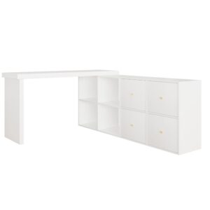wohnli-moebel-suche-M26190895 Wohnli Möbelsuche - 360° drehbarer Schreibtisch L-Form 120×48×78 cm