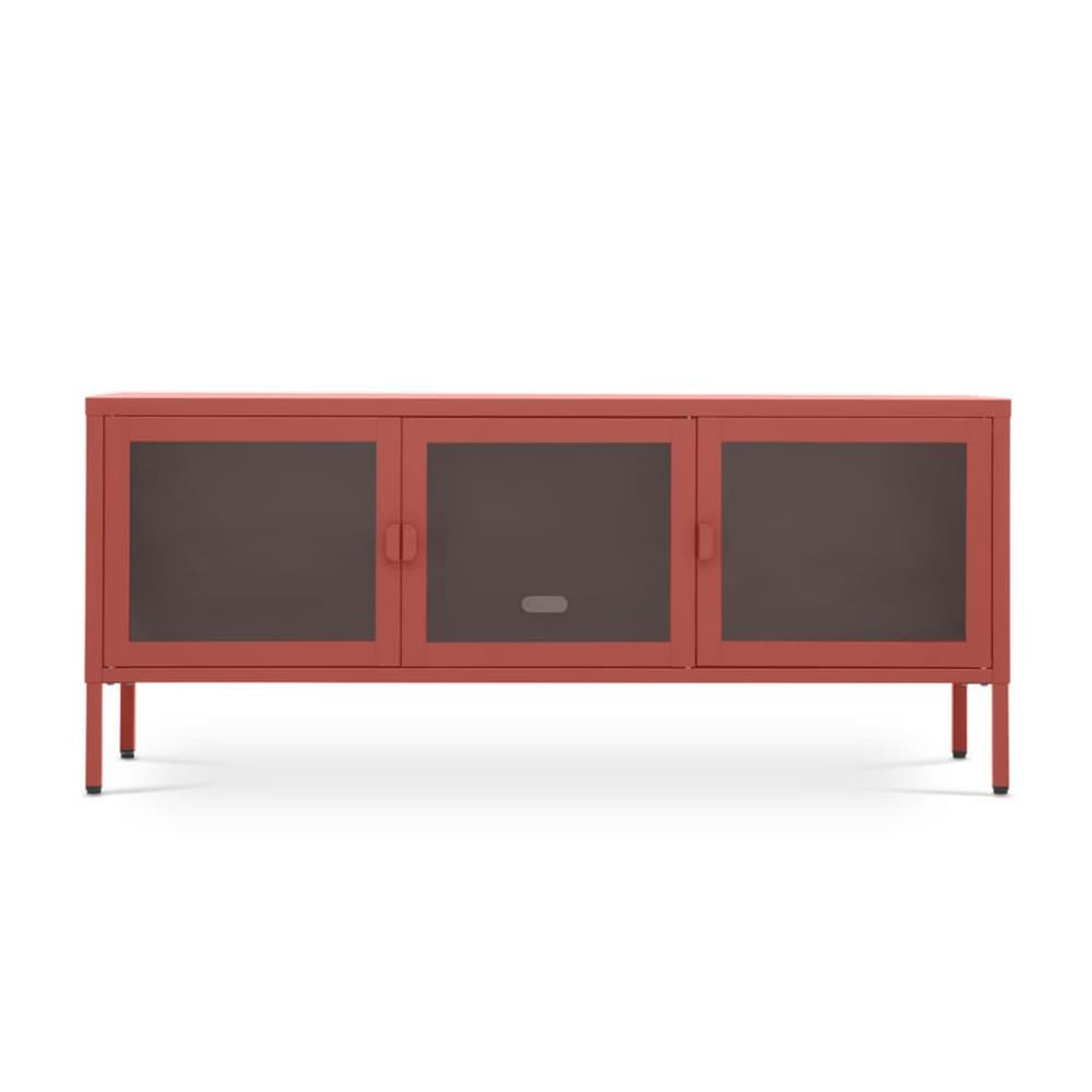 wohnli-moebel-suche-M26191230 Wohnli Möbelsuche - TV-Möbel Industriell Metall & Glas Terracotta 130 cm