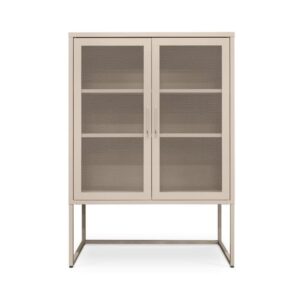 wohnli-moebel-suche-M26191265 Wohnli Möbelsuche - Highboard Industriell Metall Beige H.120cm