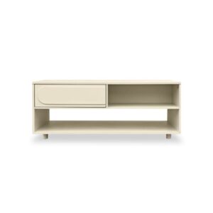 Wohnli Möbelsuche - Couchtisch Melamin Beige 110 cm mit 1 Schublade