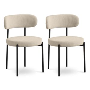 wohnli-moebel-suche-M26191310 Wohnli Möbelsuche - 2er-Set Stühle Gepolstert Cord Beige