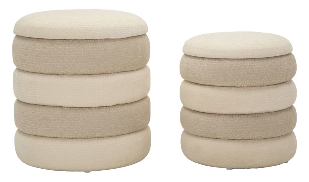 wohnli-moebel-suche-M26191786 Wohnli Möbelsuche - Set mit 2 Poufs im nordischen Stil