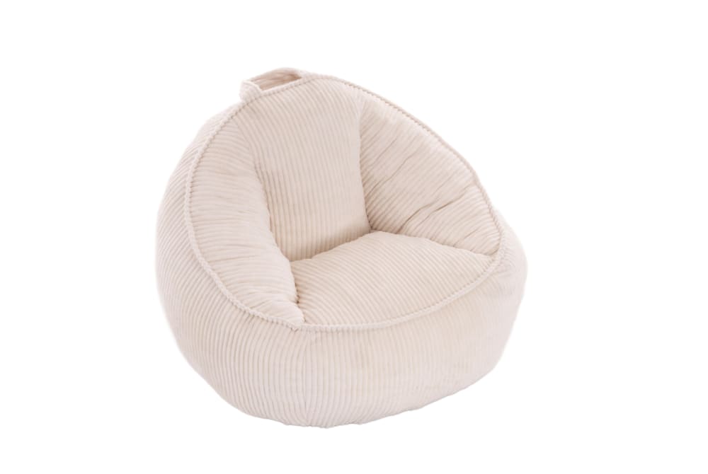 wohnli-moebel-suche-M26192332 Wohnli Möbelsuche - Kindersitzsack aus Cordstoff beige mit ergonomischer Rückenlehne