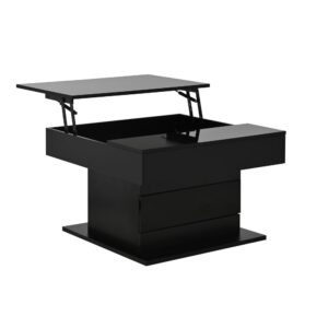 wohnli-moebel-suche-M26192467 Wohnli Möbelsuche - Couchtisch aus Spanplatte schwarz mit Hebefunktion