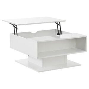 wohnli-moebel-suche-M26192471 Wohnli Möbelsuche - Höhenverstellbarer Couchtisch aus Spanplatte weiß mit LED