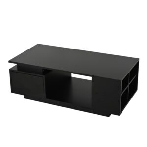wohnli-moebel-suche-M26192474 Wohnli Möbelsuche - Couchtisch aus Spanplatte schwarz hochglänzend mit LED
