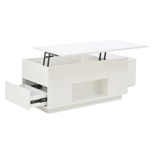 wohnli-moebel-suche-M26192485 Wohnli Möbelsuche - Couchtisch höhenverstellbar mit LED und 2 Hockern weiß