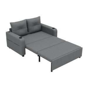 wohnli-moebel-suche-M26192506 Wohnli Möbelsuche - Schlafsofa in Leinenoptik grau