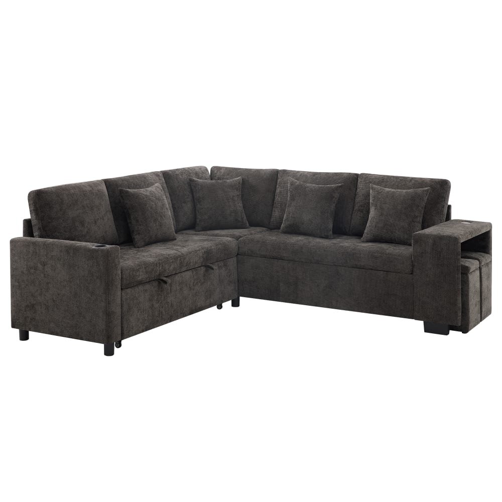 wohnli-moebel-suche-M26192511 Wohnli Möbelsuche - Schlafsofa aus Chenille grau
