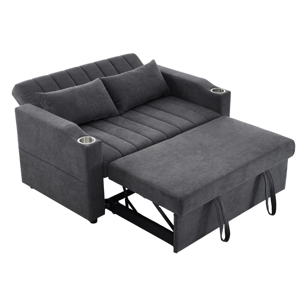 wohnli-moebel-suche-M26192513 Wohnli Möbelsuche - Schlafsofa aus Leinenoptik grau