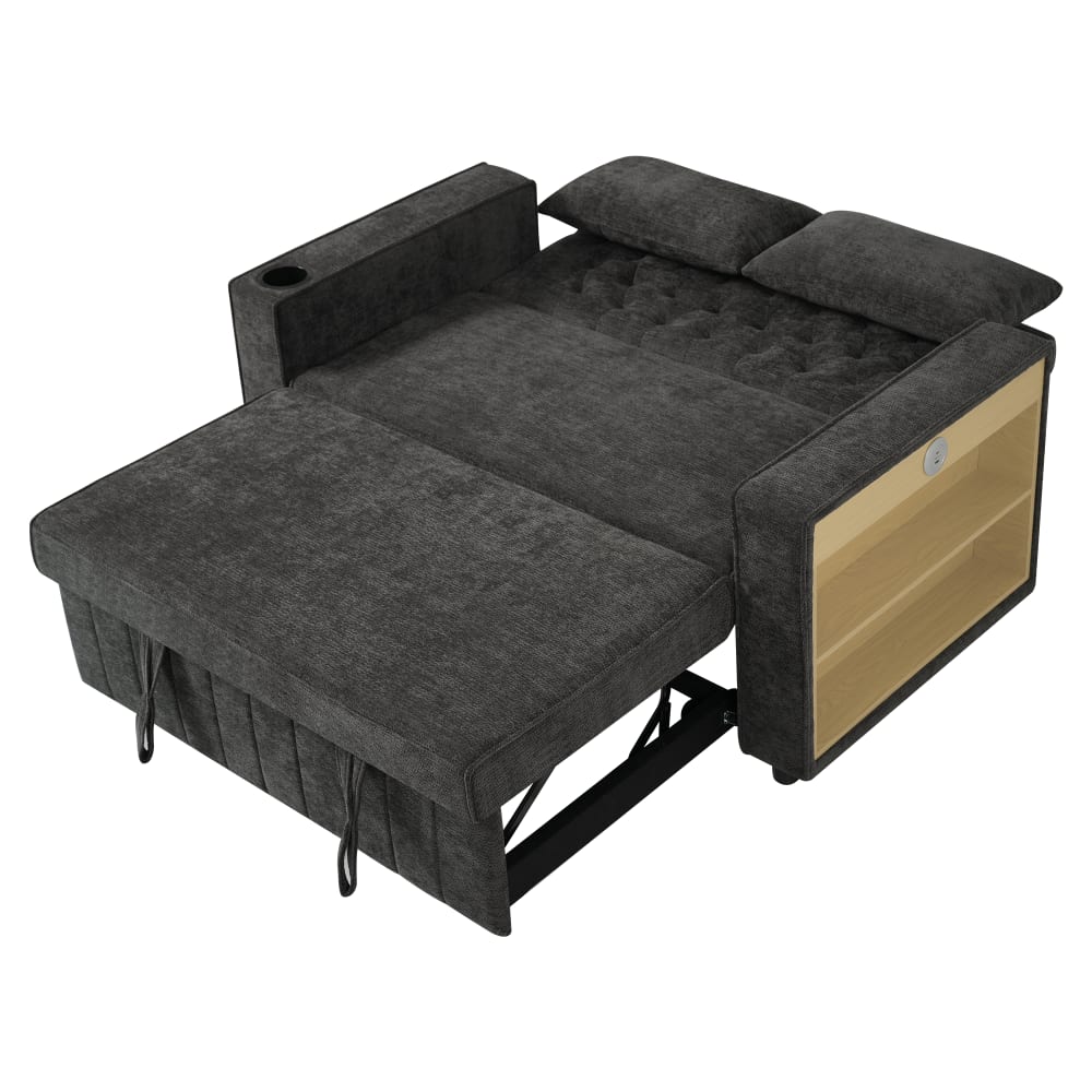 wohnli-moebel-suche-M26192519 Wohnli Möbelsuche - Schlafsofa aus Chenille grau