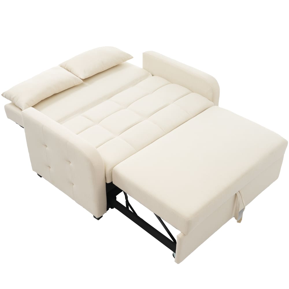 wohnli-moebel-suche-M26192527 Wohnli Möbelsuche - Schlafsofa aus Leinen und Baumwolle beige