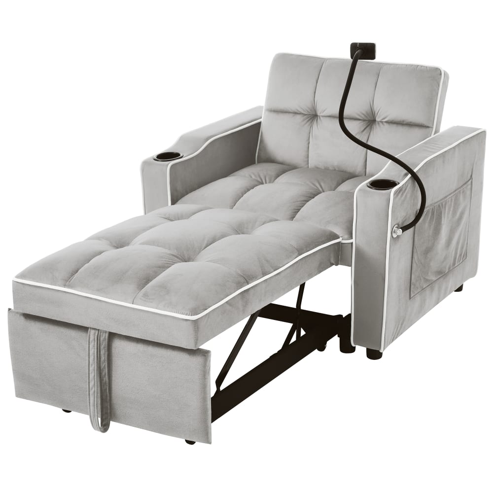 wohnli-moebel-suche-M26192529 Wohnli Möbelsuche - Schlafsofa aus Samt antikgrau-weiß