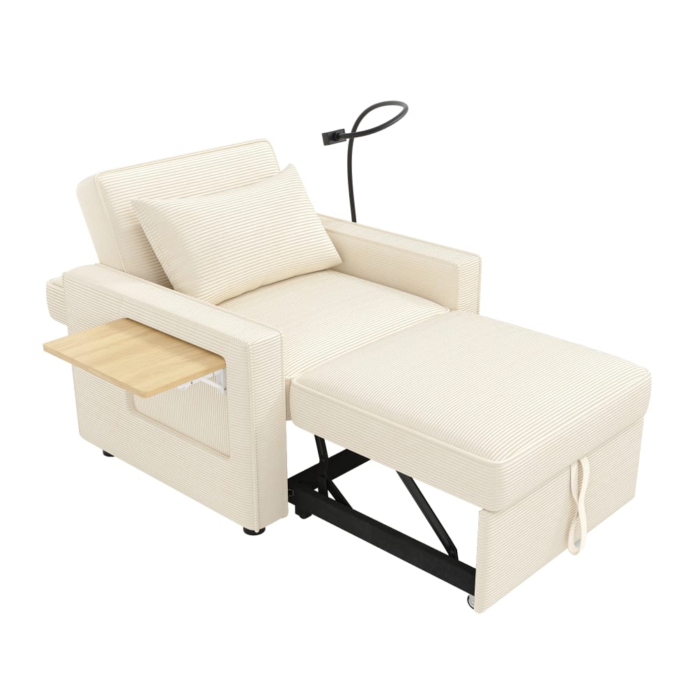 wohnli-moebel-suche-M26192534 Wohnli Möbelsuche - Schlafsofa 1-Sitzer aus Cordstoff beige