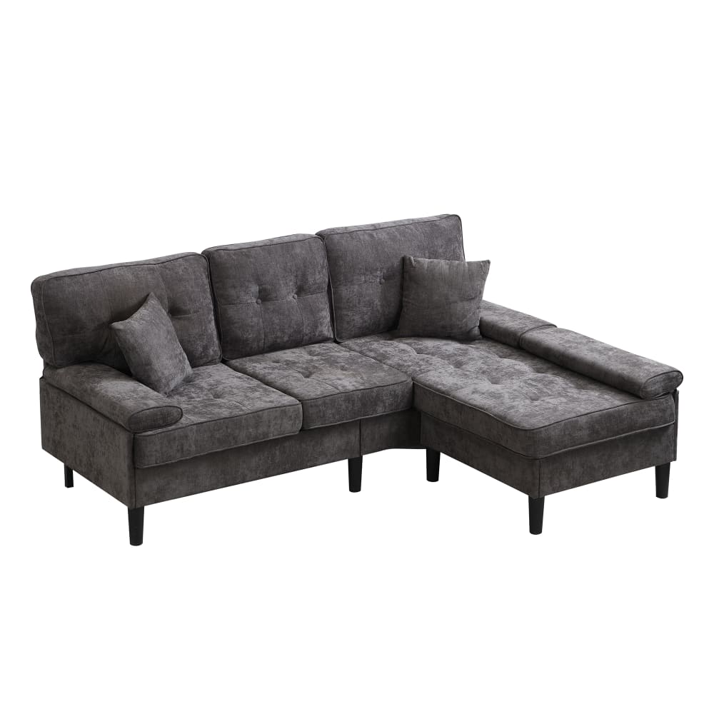 wohnli-moebel-suche-M26192541 Wohnli Möbelsuche - Modulares Ecksofa aus Chenille antikgrau