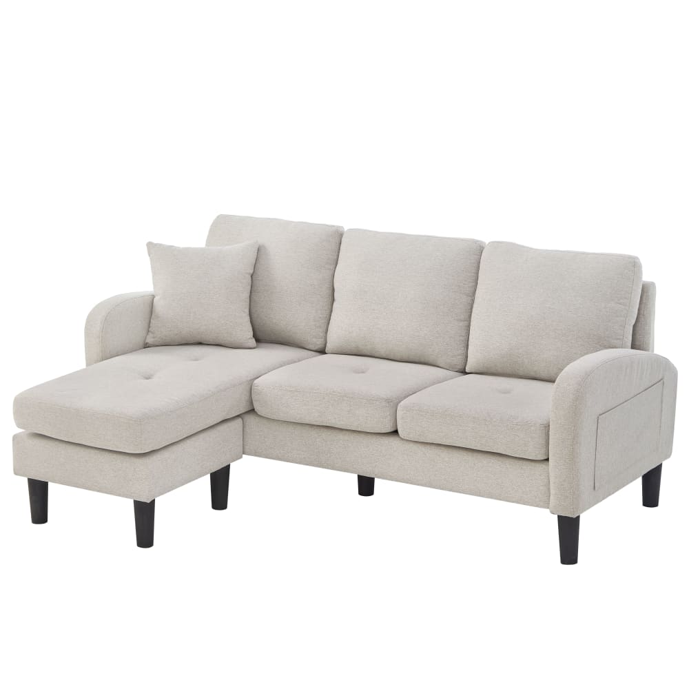 wohnli-moebel-suche-M26192546 Wohnli Möbelsuche - Ecksofa modular aus Stoff beige grau und weiß