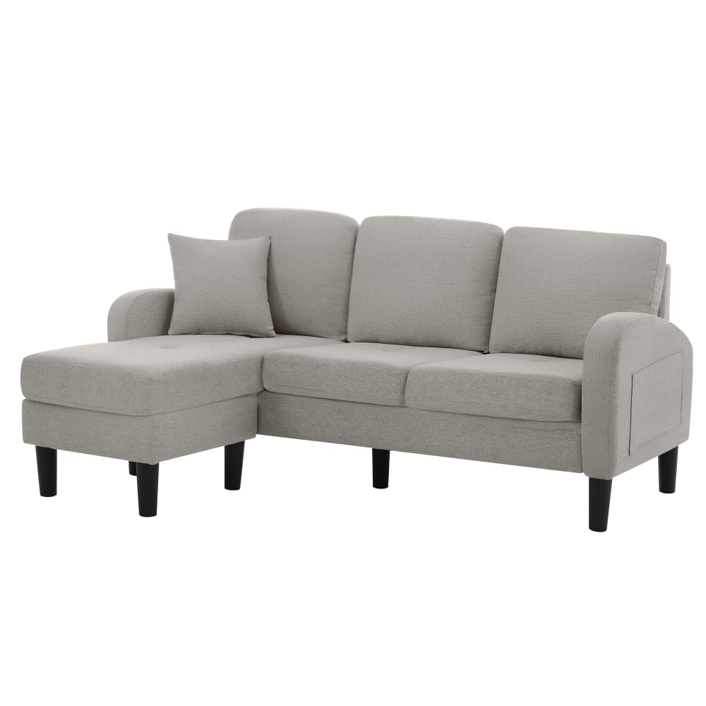 wohnli-moebel-suche-M26192547 Wohnli Möbelsuche - Modulares Ecksofa aus Stoff grau