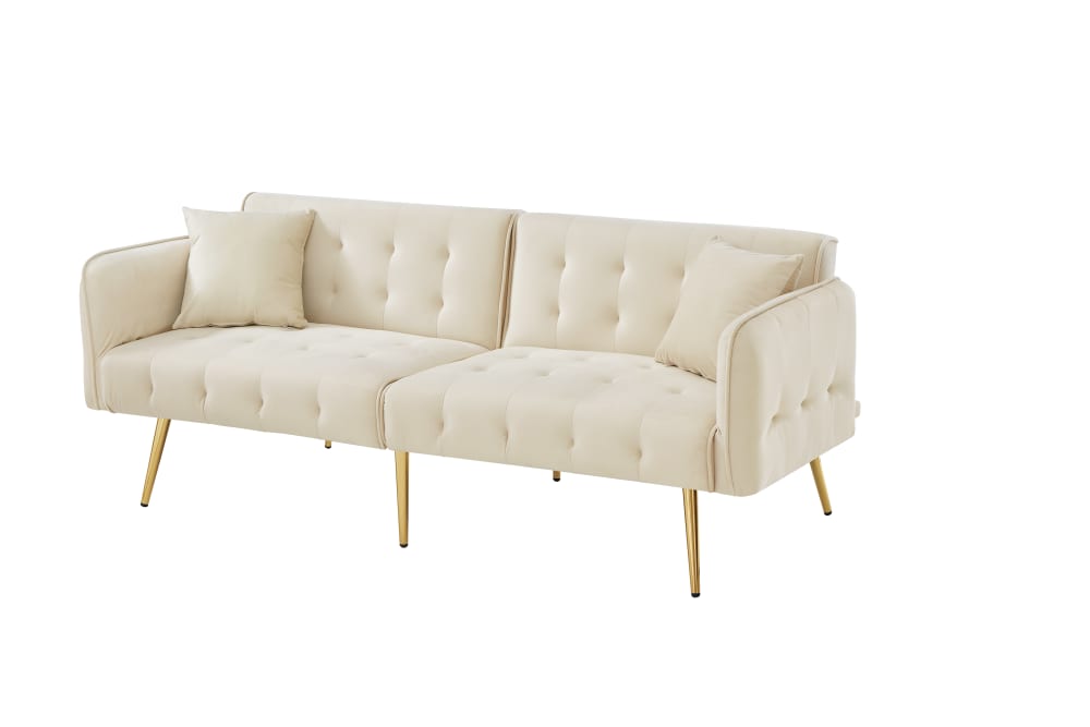 wohnli-moebel-suche-M26192569 Wohnli Möbelsuche - Schlafsofa 2-Sitzer aus Samt antikgrau