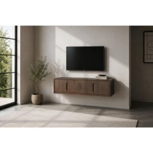 wohnli-moebel-suche-M26193476-1 TV-Schrank 140 cm braun 140x60x45cm Holz Braun Moloo Möbel Wohnzimmermöbel TV-Möbel