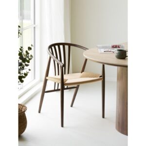 wohnli-moebel-suche-M26193486-1 Stuhl aus braunem Rattan 52x78x57cm Rattan Braun Moloo Möbel Esszimmermöbel Stühle