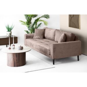 wohnli-moebel-suche-M26193497-1 3-Sitzer-Sofa aus braunem Stoff 93x76x210cm Stoff Braun Moloo Sofas und Sessel Sofas 2-Sitzer-Sofas & 3-Sitzer-Sofas