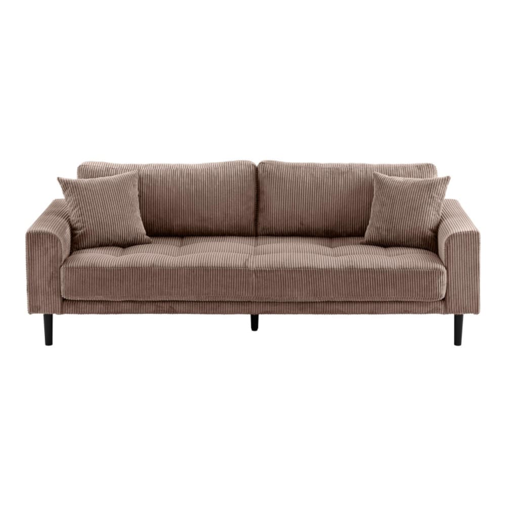 wohnli-moebel-suche-M26193497 Wohnli Möbelsuche - 3-Sitzer-Sofa aus braunem Stoff