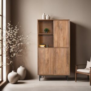 wohnli-moebel-suche-M26193498-1 Sideboard 90 cm braun 90x170x40cm Holz Braun Moloo Möbel Esszimmermöbel Sideboards, Highboards & niedrige Anrichten