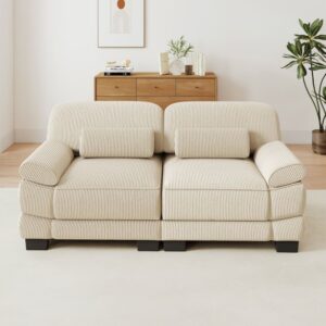 wohnli-moebel-suche-M26193637 Wohnli Möbelsuche - Modulares Sofa aus Cord mit Lendenkissen