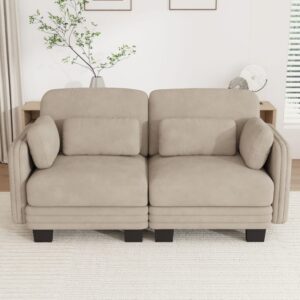 wohnli-moebel-suche-M26193641 Wohnli Möbelsuche - Modulares 2-Sitzer-Chenillesofa mit Kissen