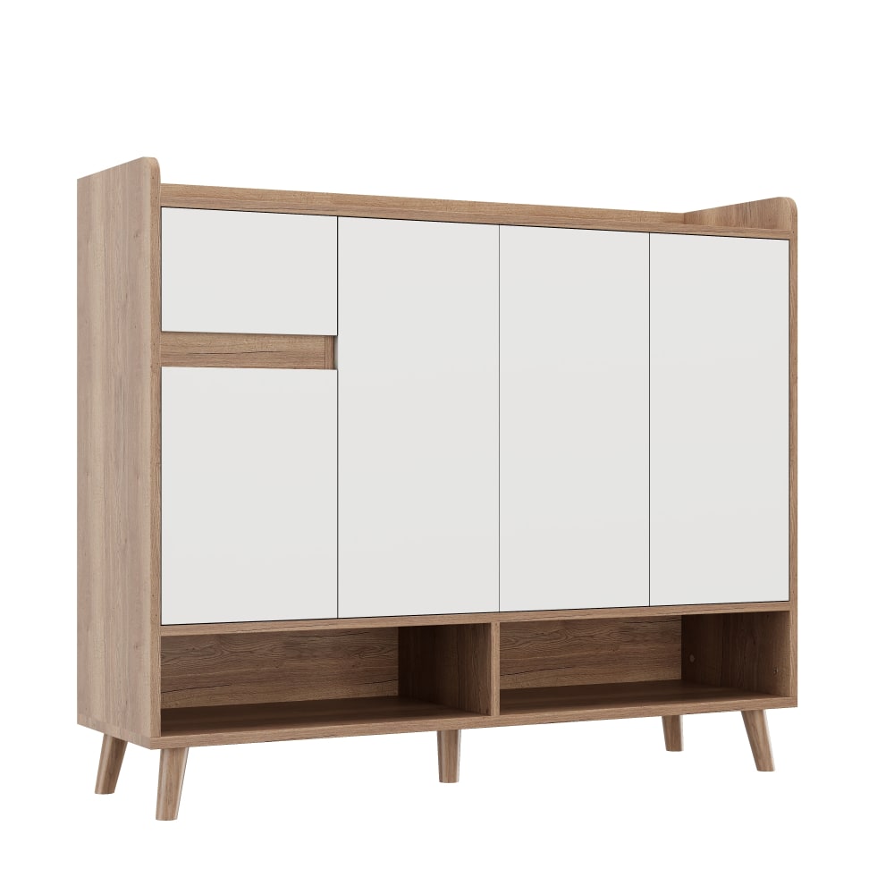 wohnli-moebel-suche-M26194620 Wohnli Möbelsuche - Sideboard Kommode Schuhschrank Großer Stauraum Weiß Natural