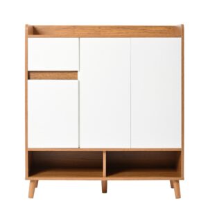 wohnli-moebel-suche-M26194651 Wohnli Möbelsuche - Kommode Sideboard mit verstellbaren Einlegeböden Massivholzbeine weiß