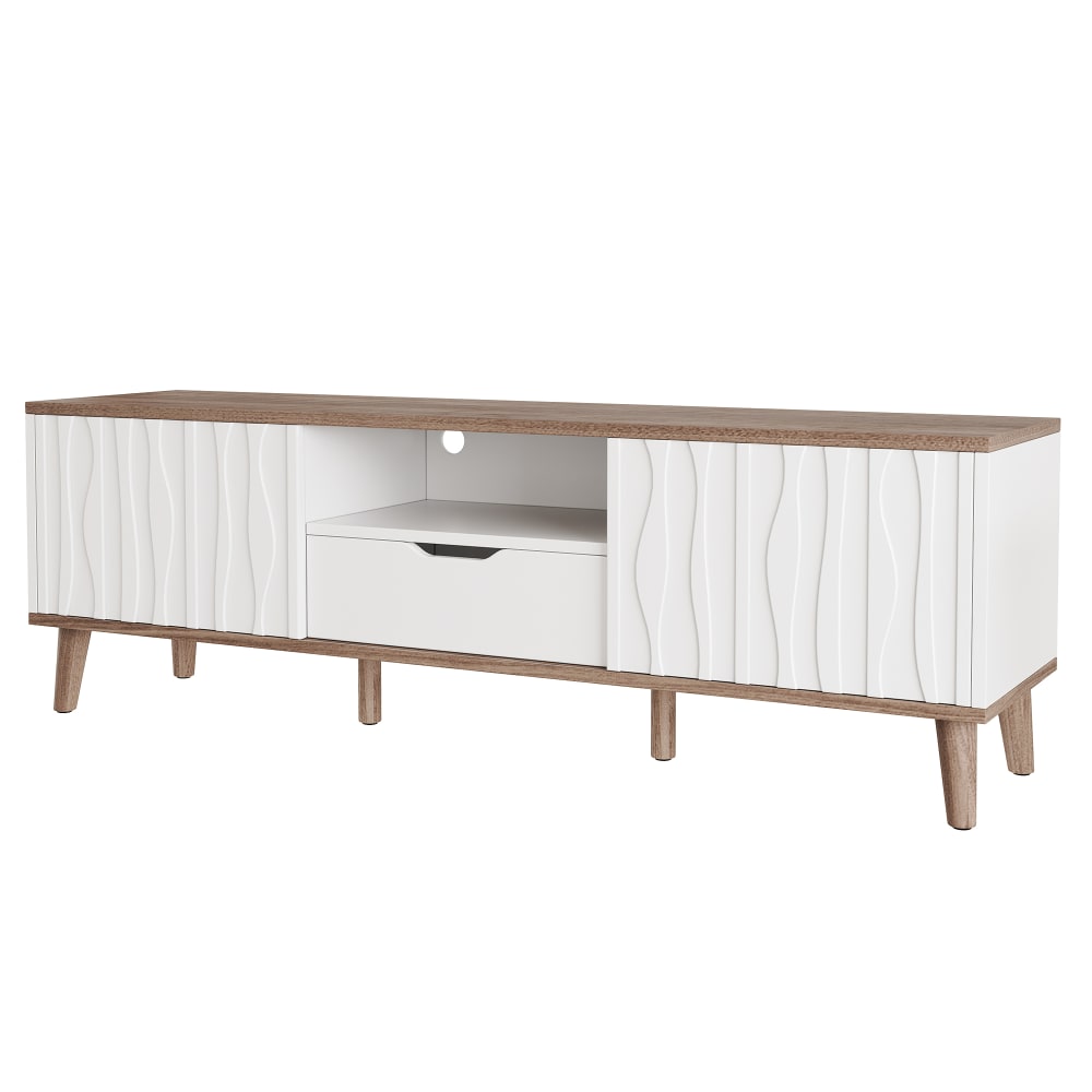 wohnli-moebel-suche-M26194656 Wohnli Möbelsuche - LED TV Schrank Mit Stauraum Schiebetür Für TV Bis 70 Zoll