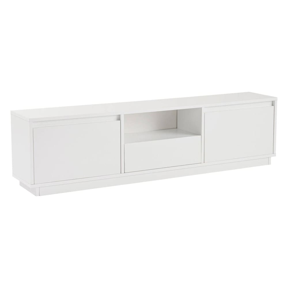 Wohnli Möbelsuche - Weißes Fernsehschrank Holz 160x30x42h cm