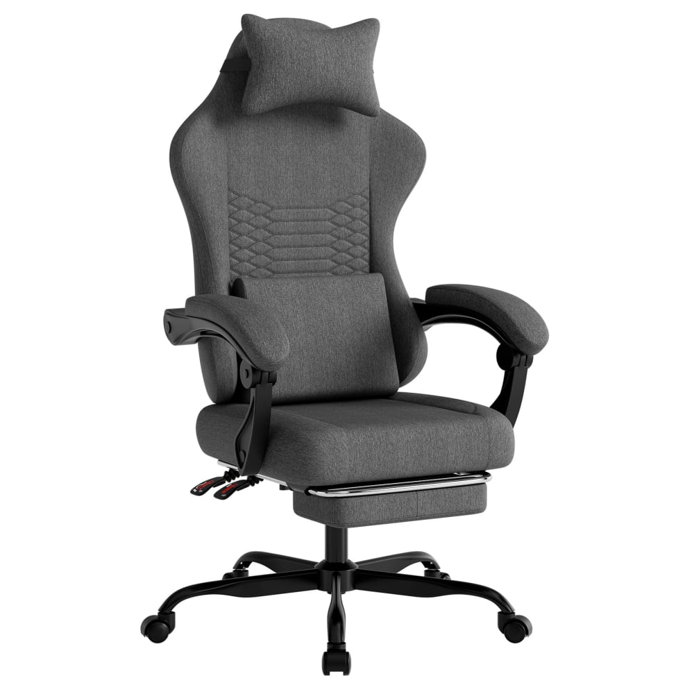 wohnli-moebel-suche-M26196171 Wohnli Möbelsuche - Gamingstuhl aus Stoff dunkelgrau