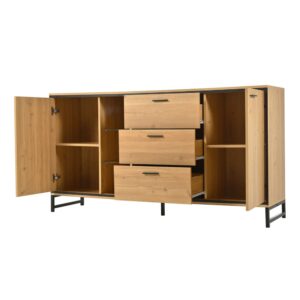 wohnli-moebel-suche-M26196278 Wohnli Möbelsuche - Sideboard aus Holzwerkstoff in Holzoptik mit LED-Beleuchtung