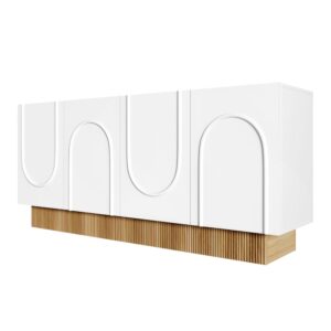 wohnli-moebel-suche-M26196405 Wohnli Möbelsuche - Sideboard aus Spanplatte weiß und Holzoptik